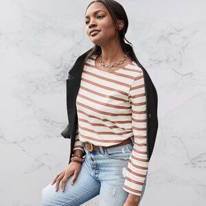 Marina Striped Mixer Tee